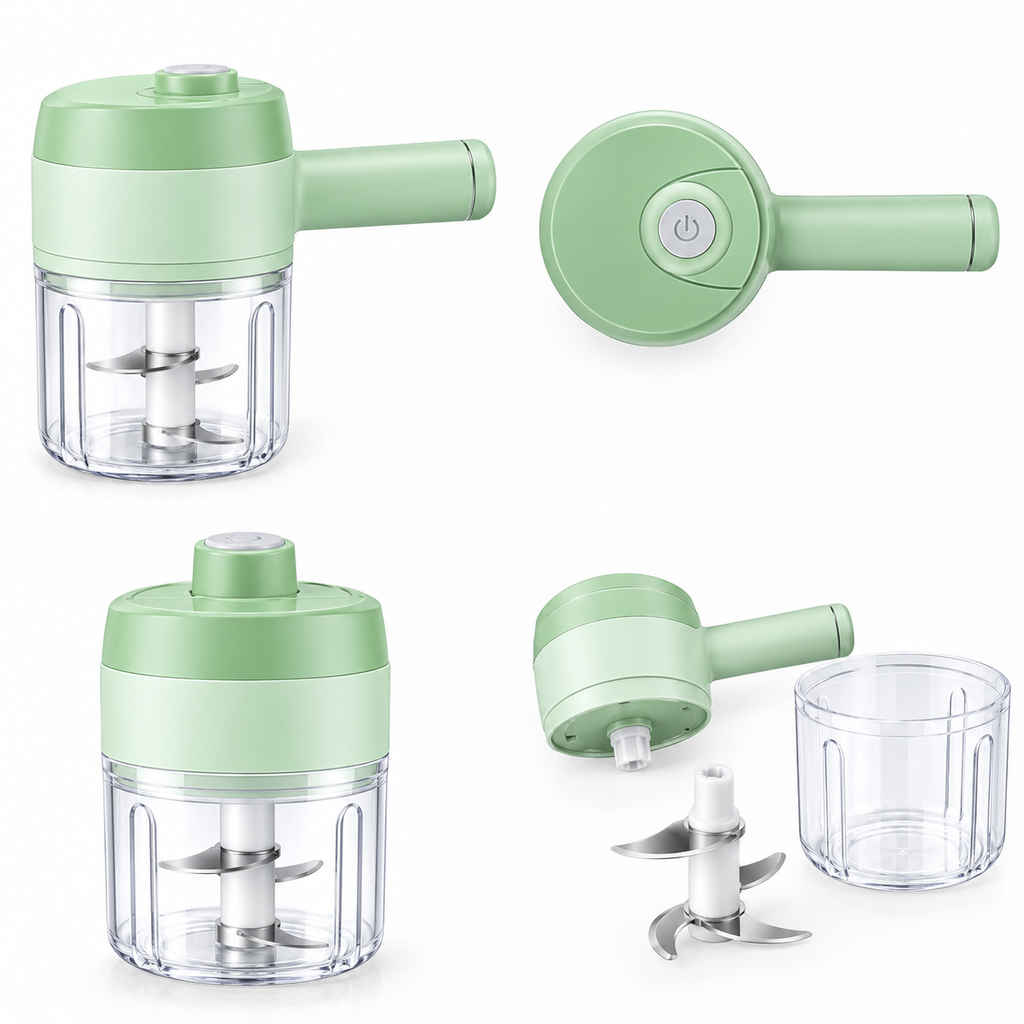 Electric Mini Food Chopper | Multi-Purpose Vegetable Cutter & Food Processor