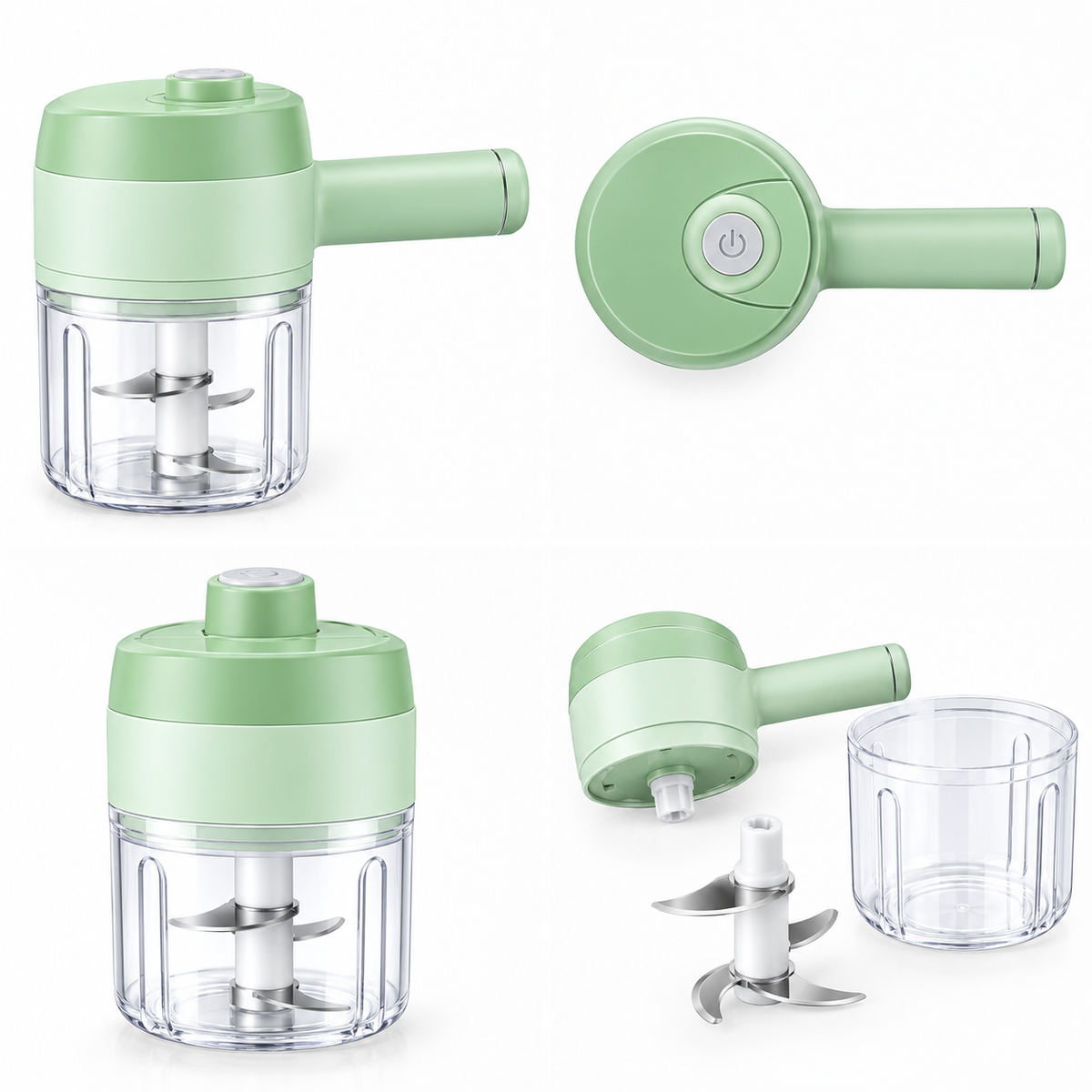 Electric Mini Food Chopper | Multi-Purpose Vegetable Cutter & Food Processor